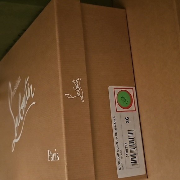 Cage Slingback Red Sole Pumps - Picture 7 of 7